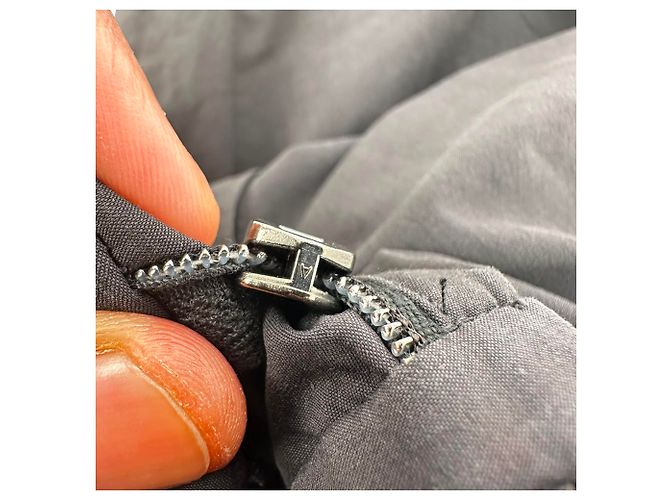 Pantaloni a gamba dritta Giorgio Armani in cotone nero - vista 7