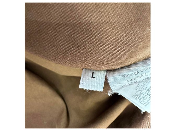 Sovracamicia Bottega Veneta in cotone marrone - vista 6