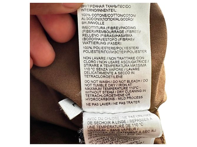 Sovracamicia Bottega Veneta in cotone marrone - vista 8