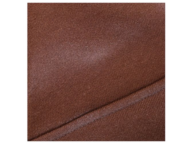 Acne Studios Kapuzenpullover mit Rundhalsausschnitt aus brauner Baumwolle - Ansicht 15