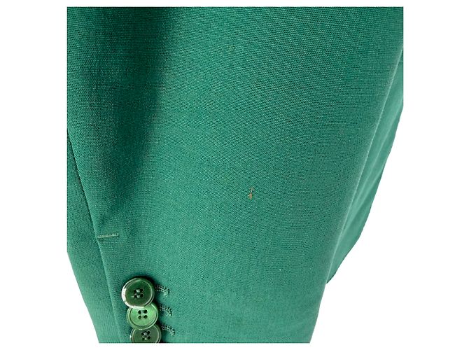 Blazer Max Mara en lana verde - vista 4