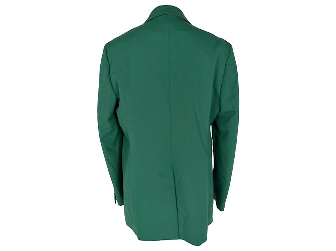 Blazer Max Mara en lana verde - vista 5