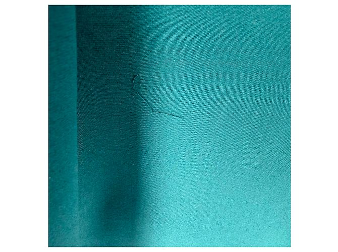 Blusa Max Mara con cuello en V de algodón verde - vista 5