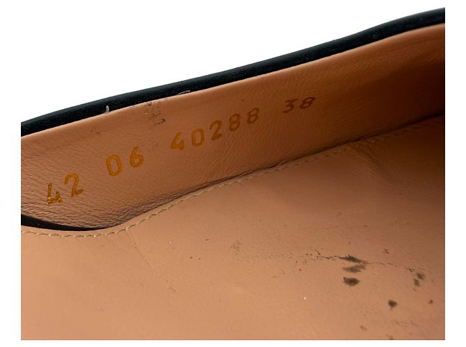Escarpins à plateforme Basette Gianvito Rossi en cuir noir - vue 7