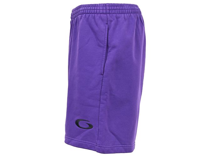 Everyday Short Jogger Balenciaga en coton violet - vue 2