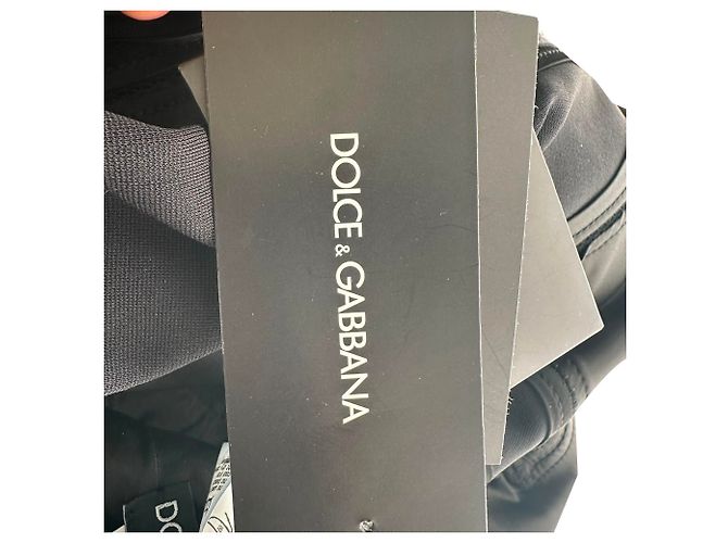 Abito midi a maniche lunghe Dolce & Gabbana in rayon nero - vista 12