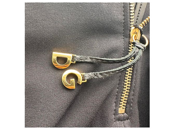 Abito midi a maniche lunghe Dolce & Gabbana in rayon nero - vista 5