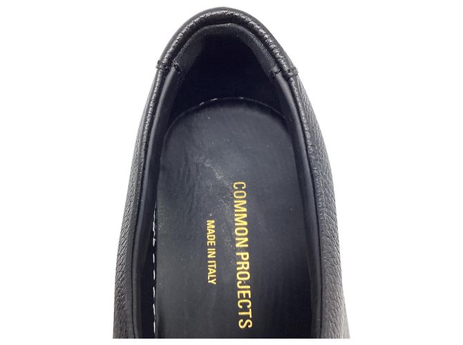 Autre Marque Sneakers Common Projects Achilles Low Grained in pelle nera Nero - vista 10