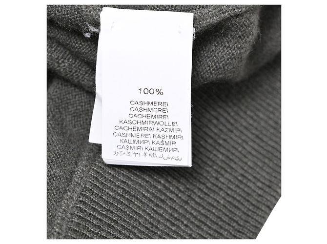 Brunello Cucinelli drapierter Cardigan aus grauer Seide - Ansicht 6