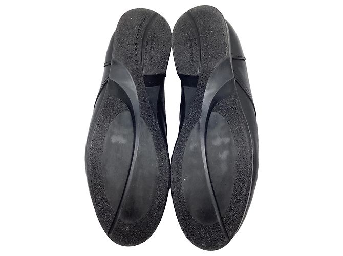 Salvatore Ferragamo Stivaletti Chukka World Ferragamo in pelle nera Nero - vista 7