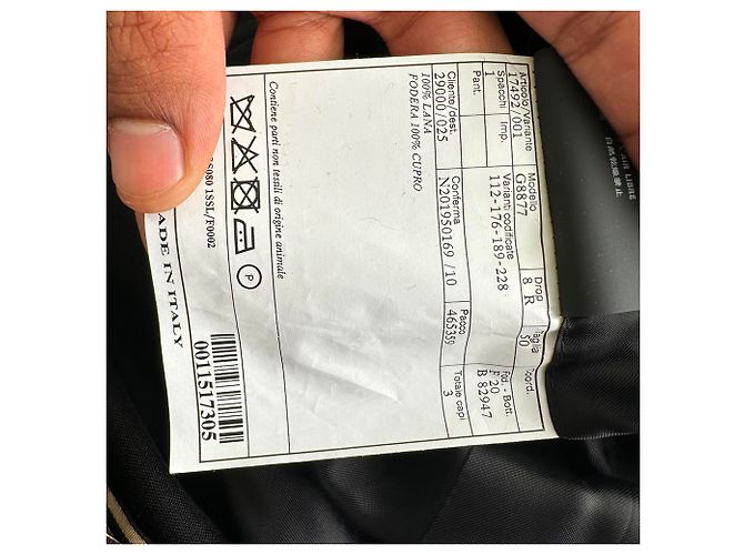 Prada Double-breasted Blazer in Black Wool - view 11