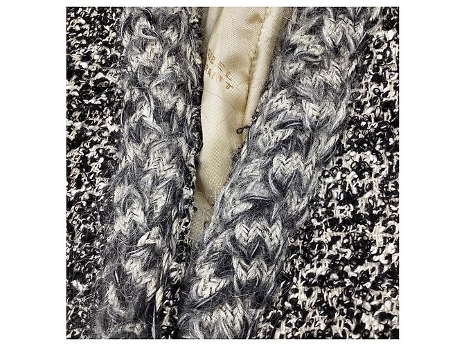 Blazer Isabel Marant Gwendoline de tweed en acrílico negro Gris - vista 5