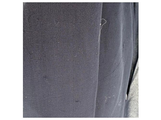 Stella Mc Cartney Abito ricamato con scollo a V Stella McCartney in seta blu navy - vista 5