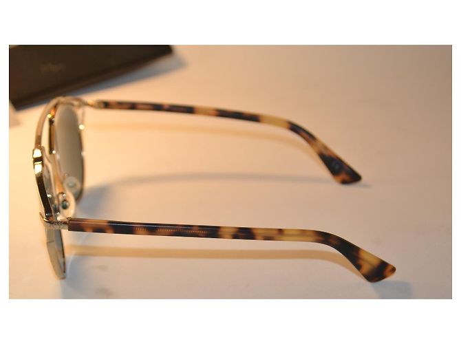 Dior So Real Sonnenbrille Braun Metallisch - Ansicht 3