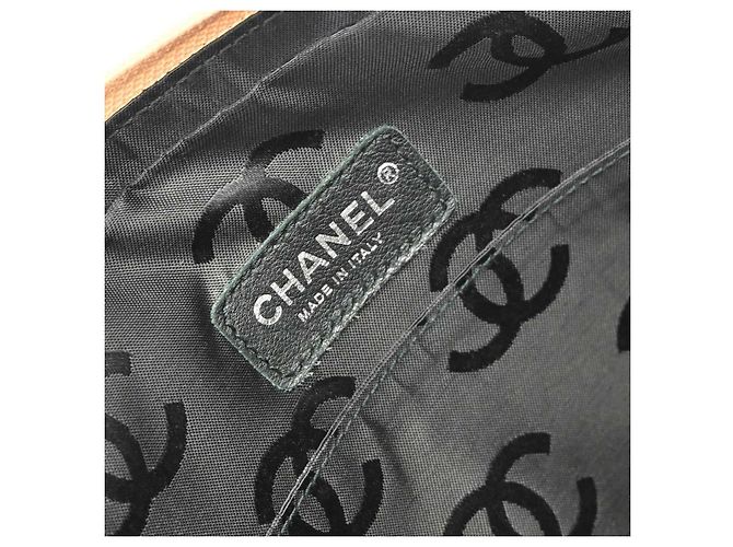 Borsa a tracolla Chanel Cambon in pelle di vitello Beige - vista 4