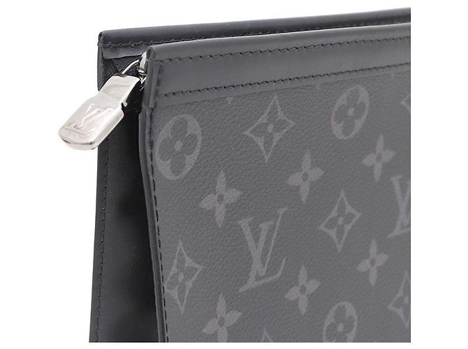 Louis Vuitton Pochette Voyage MM Monogram Eclipse Multicolore - vista 4