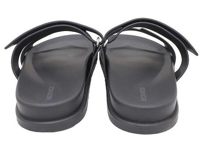 Hermès Pantofole e sandali da uomo Nero - vista 4