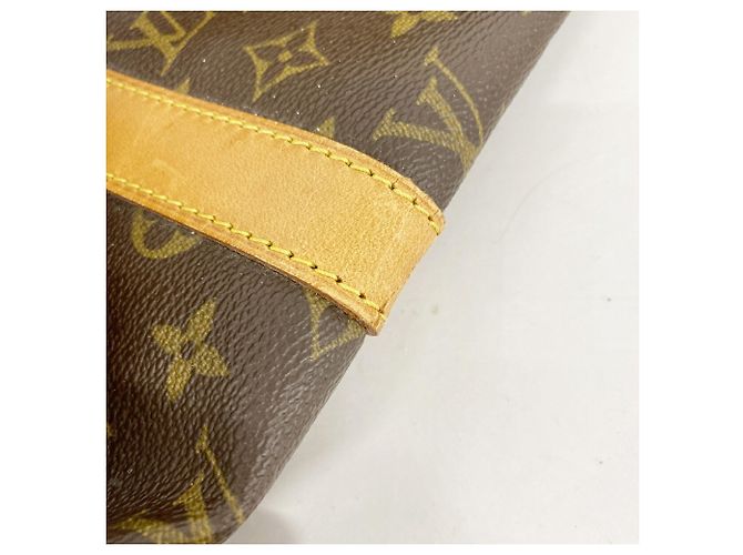 Louis Vuitton Boston Monogram Keepall 50 Marrone - vista 7