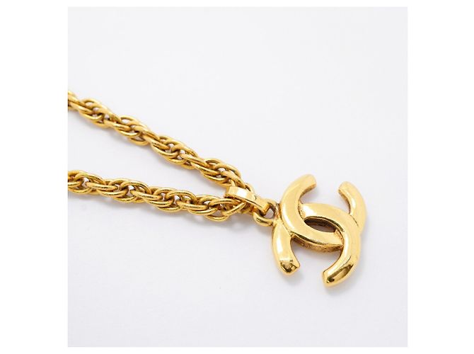 Collana Chanel placcata oro D'oro - vista 2