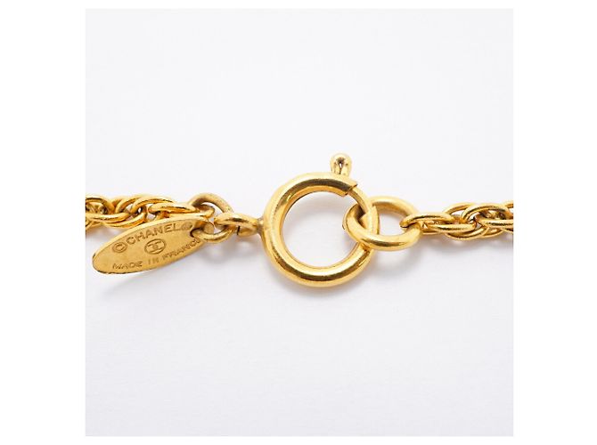 Collana Chanel placcata oro D'oro - vista 4