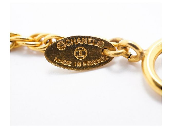 Collana Chanel placcata oro D'oro - vista 5