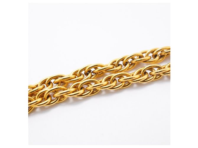 Collana Chanel placcata oro D'oro - vista 7