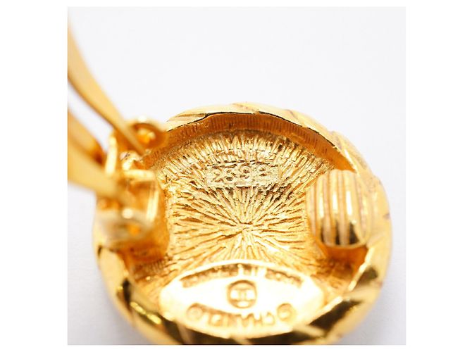 Orecchini a clip Chanel placcati oro D'oro - vista 5