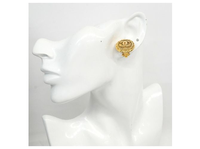 Orecchini a clip Chanel placcati oro D'oro - vista 6