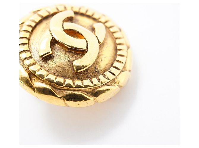 Orecchini a clip Chanel placcati oro D'oro - vista 8