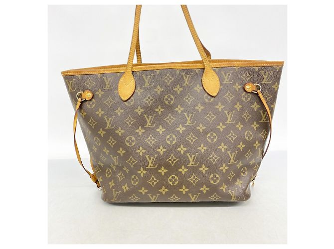 Louis Vuitton Monogram V-Line Neverfull MM Tote Bag Rot - Ansicht 12