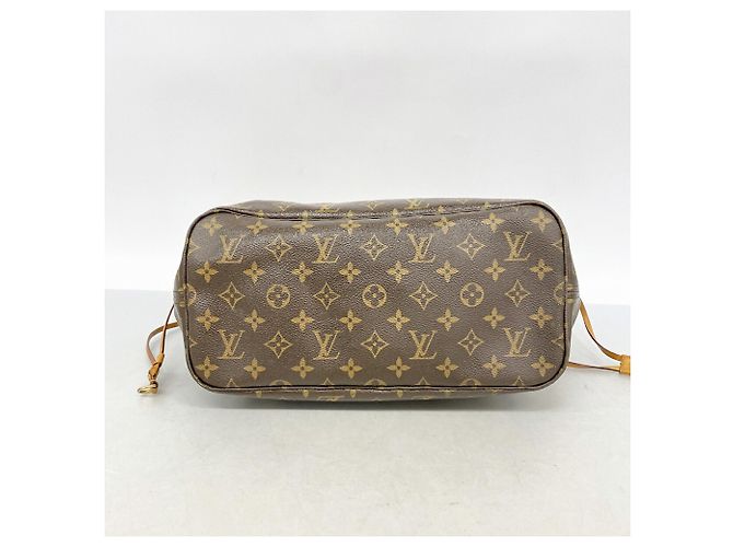 Louis Vuitton Monogram V-Line Neverfull MM Tote Bag Rot - Ansicht 3