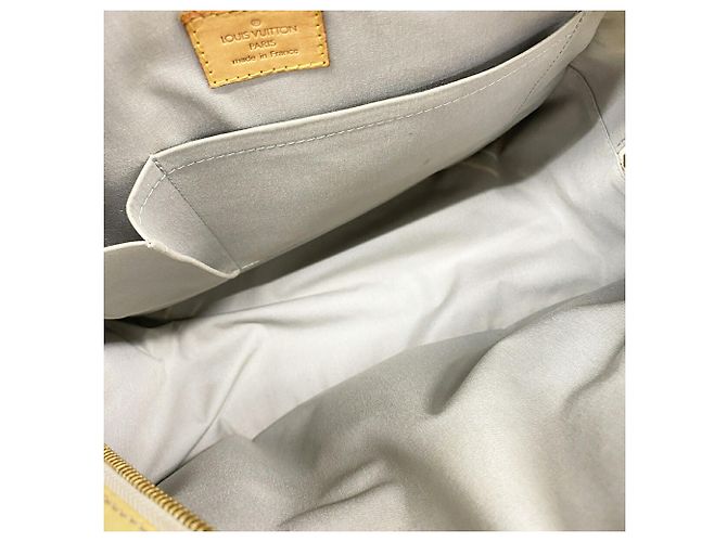Borsa Louis Vuitton Vernis Summit Drive Bianco - vista 4