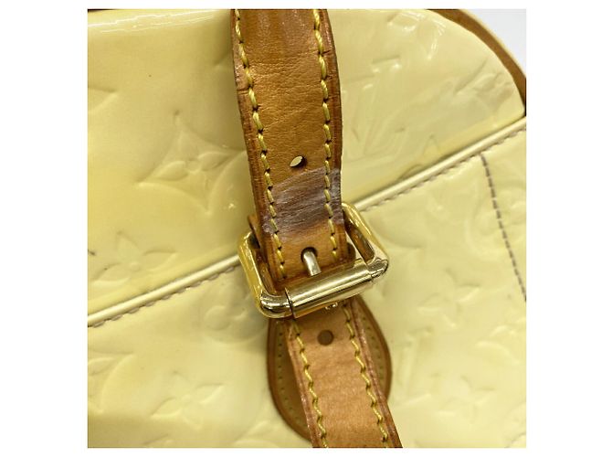 Borsa Louis Vuitton Vernis Summit Drive Bianco - vista 9