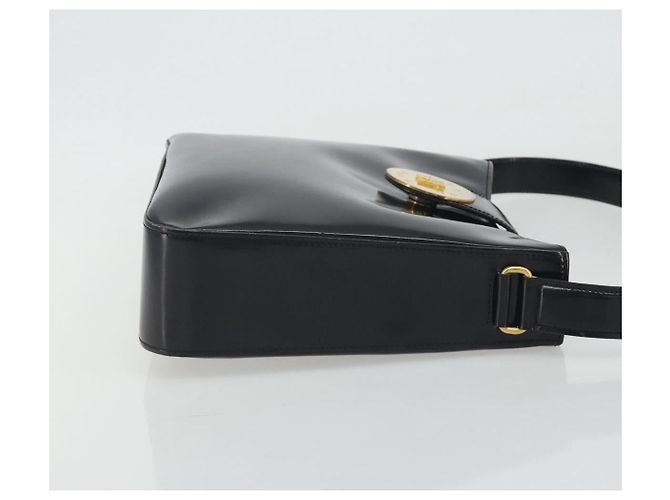 Céline CELINE Shoulder Bag Leather Black Gold - vista 4