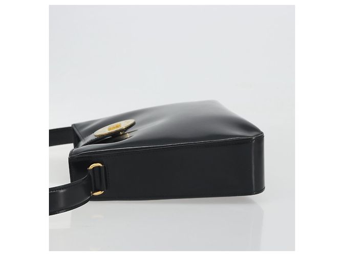 Céline CELINE Shoulder Bag Leather Black Gold - vista 5