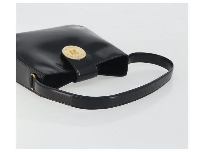 Céline CELINE Shoulder Bag Leather Black Gold - vista 7