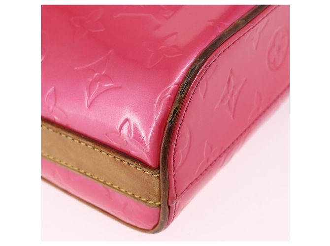 LOUIS VUITTON Monogram Vernis Sullivan Vertical Fuchsia Pink M91259 - vista 10