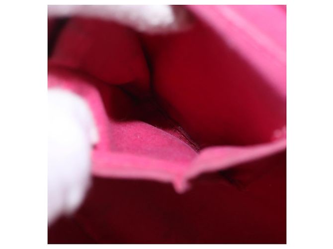 LOUIS VUITTON Monogram Vernis Sullivan Vertical Fuchsia Pink M91259 - vista 21