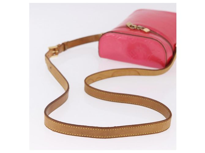 LOUIS VUITTON Monogram Vernis Sullivan Vertical Fuchsia Pink M91259 - vista 7
