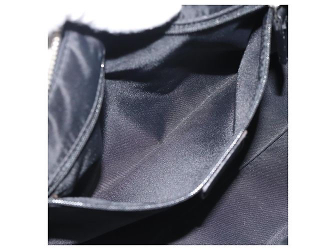 Christian Dior Trotter Canvas Boston Bag Black Silver - vista 20