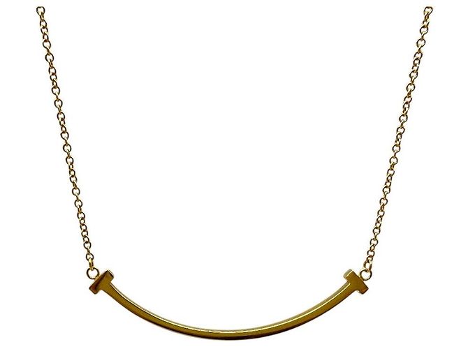 Tiffany & Co Collana con pendente Smile Small Rose Gold - vista 2