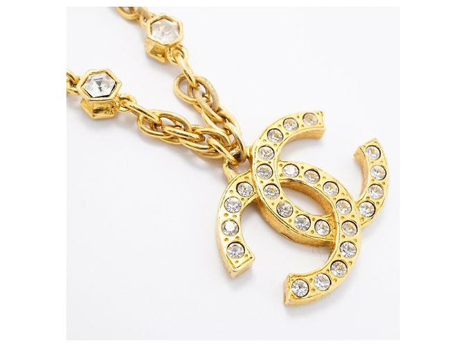 Collana Chanel placcata oro D'oro - vista 2