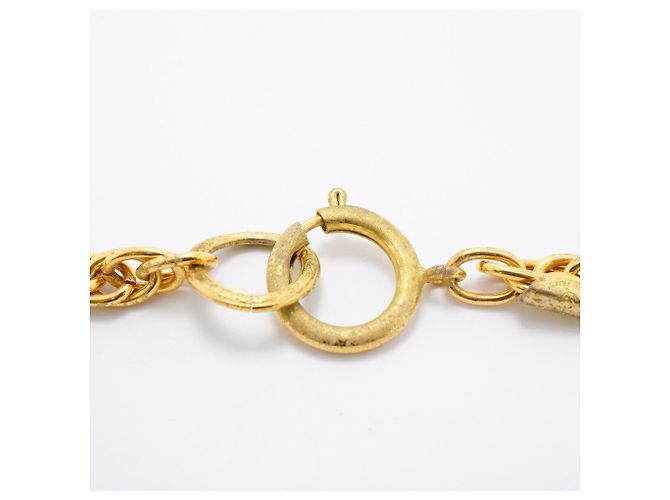 Collana Chanel placcata oro D'oro - vista 4