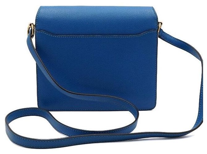 Hermès Borsa a tracolla e crossbody Blue Roulis Gold Hardware - vista 4
