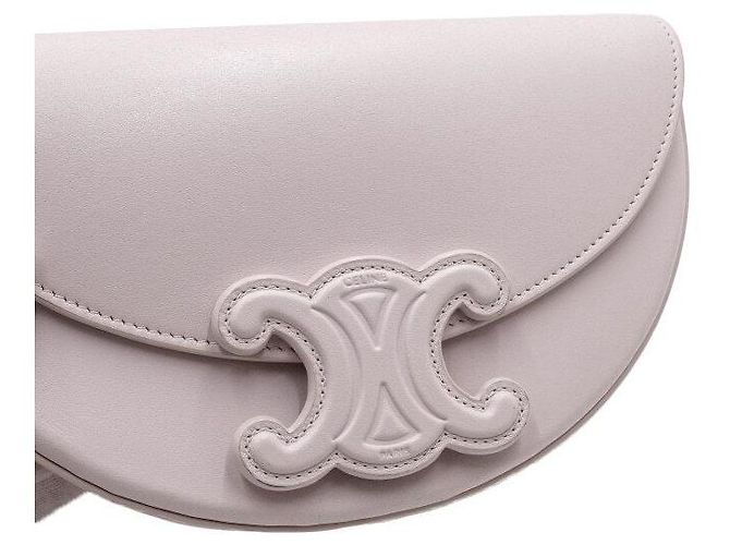 Céline Borsa a tracolla e spalla Triope Versace da donna in vitello liscio Porpora - vista 10