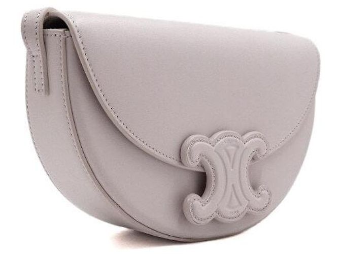 Céline Borsa a tracolla e spalla Triope Versace da donna in vitello liscio Porpora - vista 3