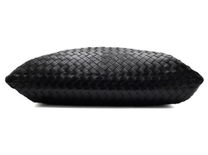 Bottega Veneta Borsa Tote e a Tracolla Hop Large in Pelle Intrecciato Nera Nero - vista 6