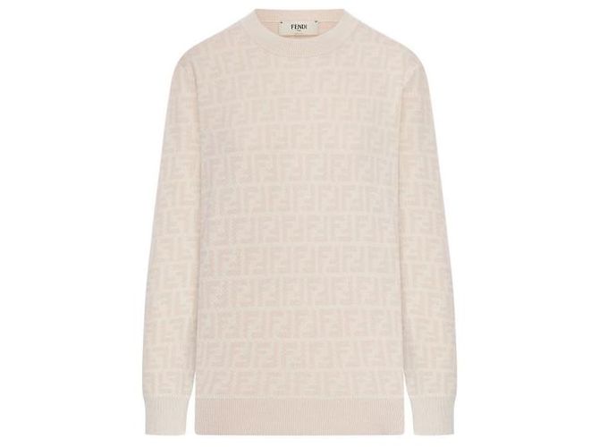 Fendi FF Jacquard Pullover Rosa Pink - Ansicht 3