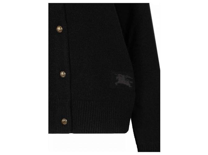 Burberry Kaschmir-Cardigan Schwarz - Ansicht 7