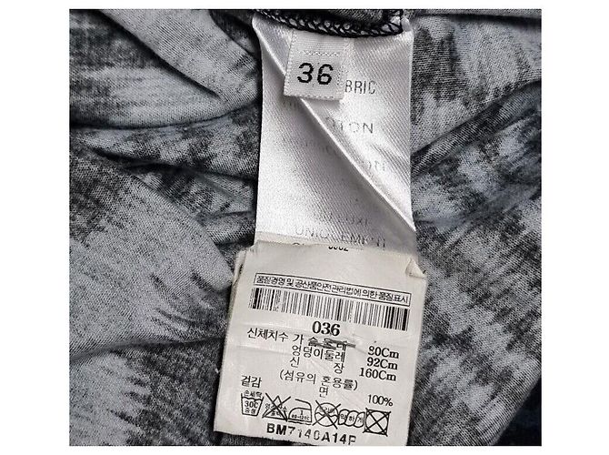 Balmain Camiseta sin mangas estampada con botones dorados Plata - vista 6